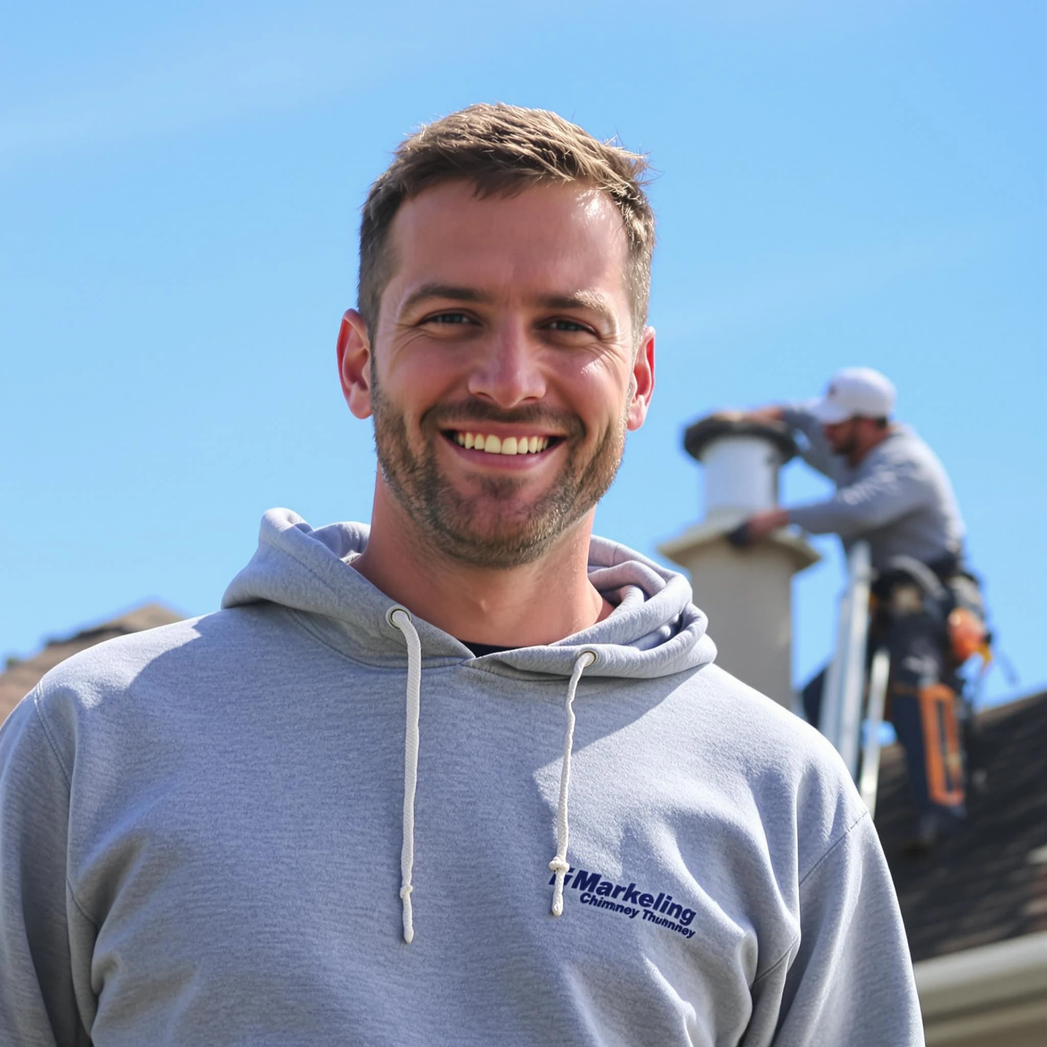 The Acton Chimney Sweep team.