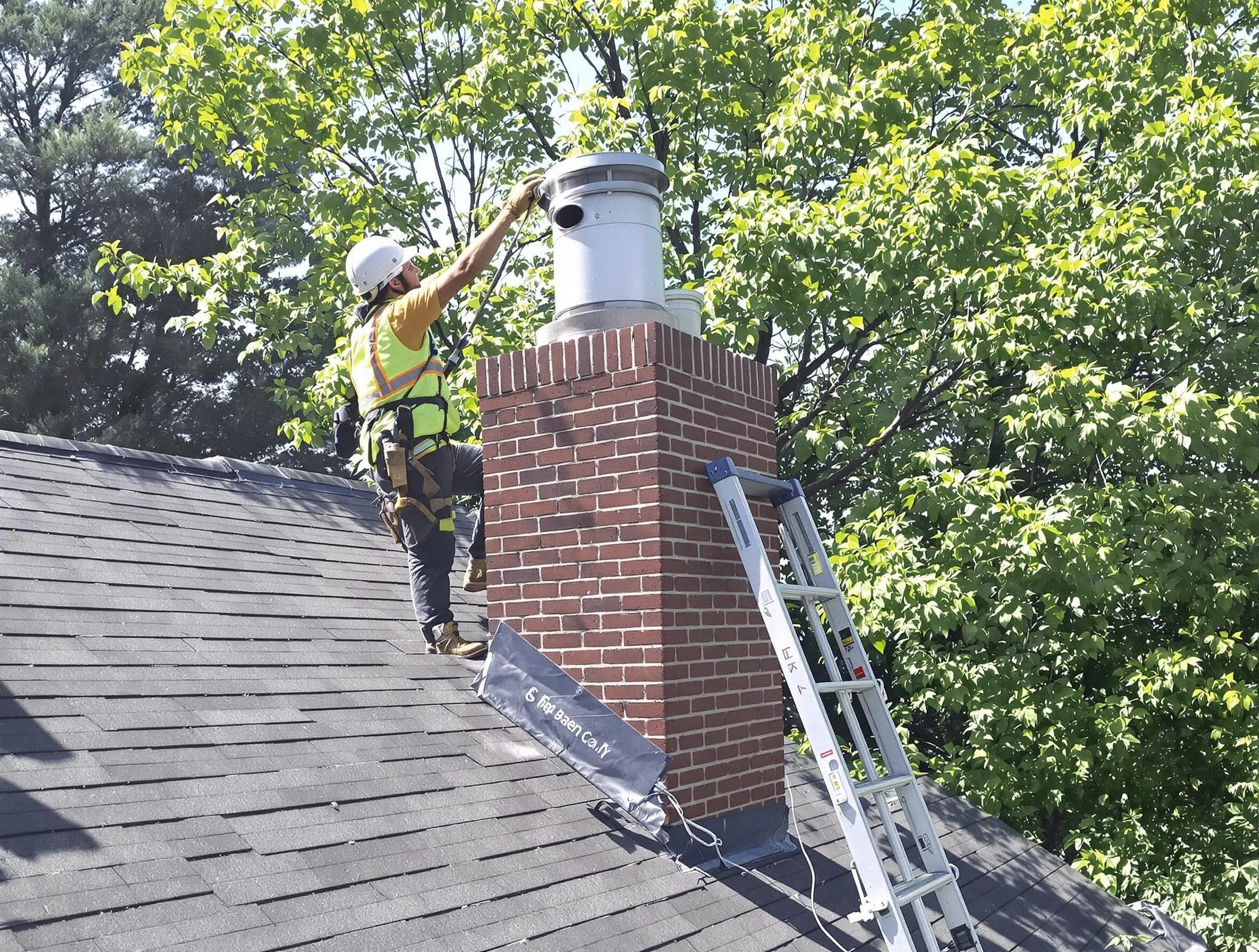 Chimney liner inspection by Acton Chimney Sweep in Acton, MA