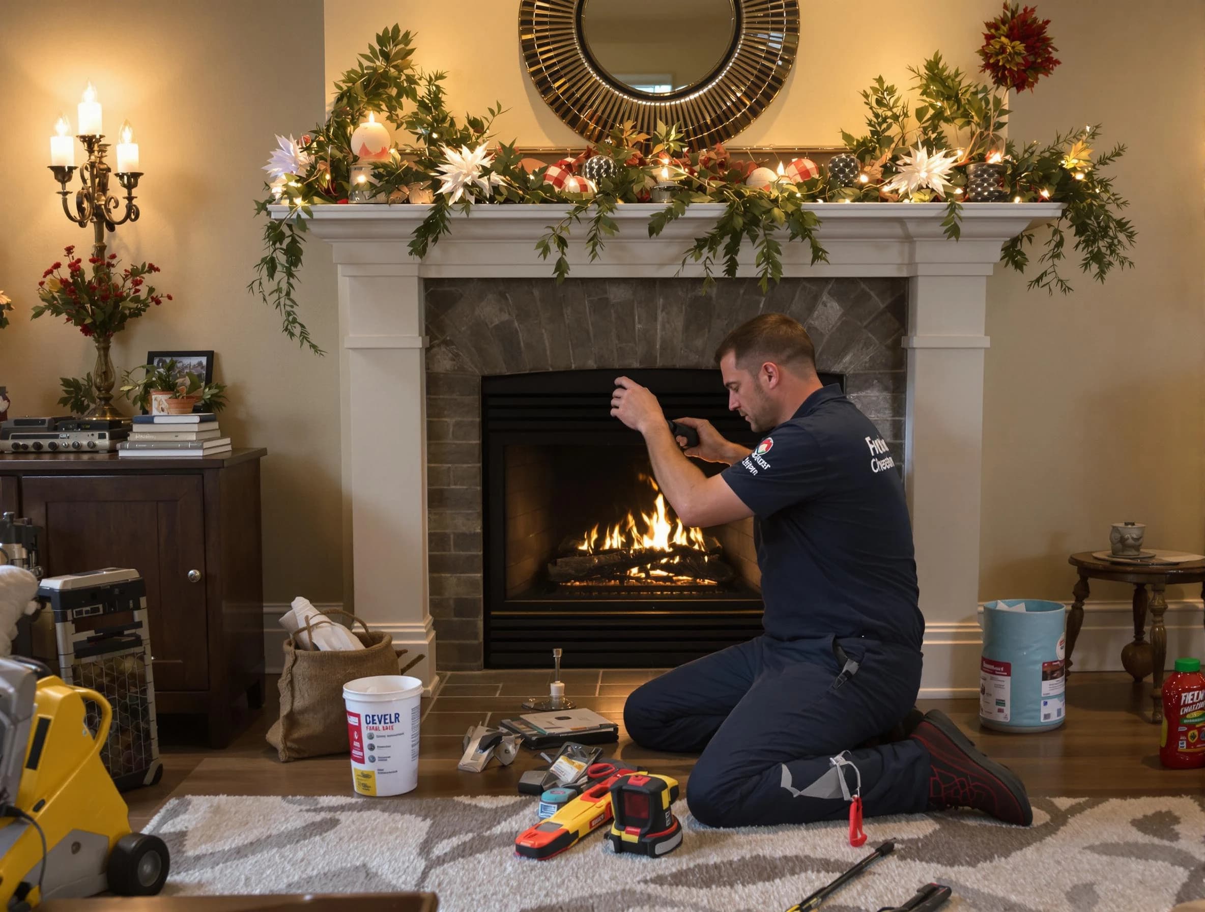 Acton Chimney Sweep offering fireplace maintenance services in Acton, MA