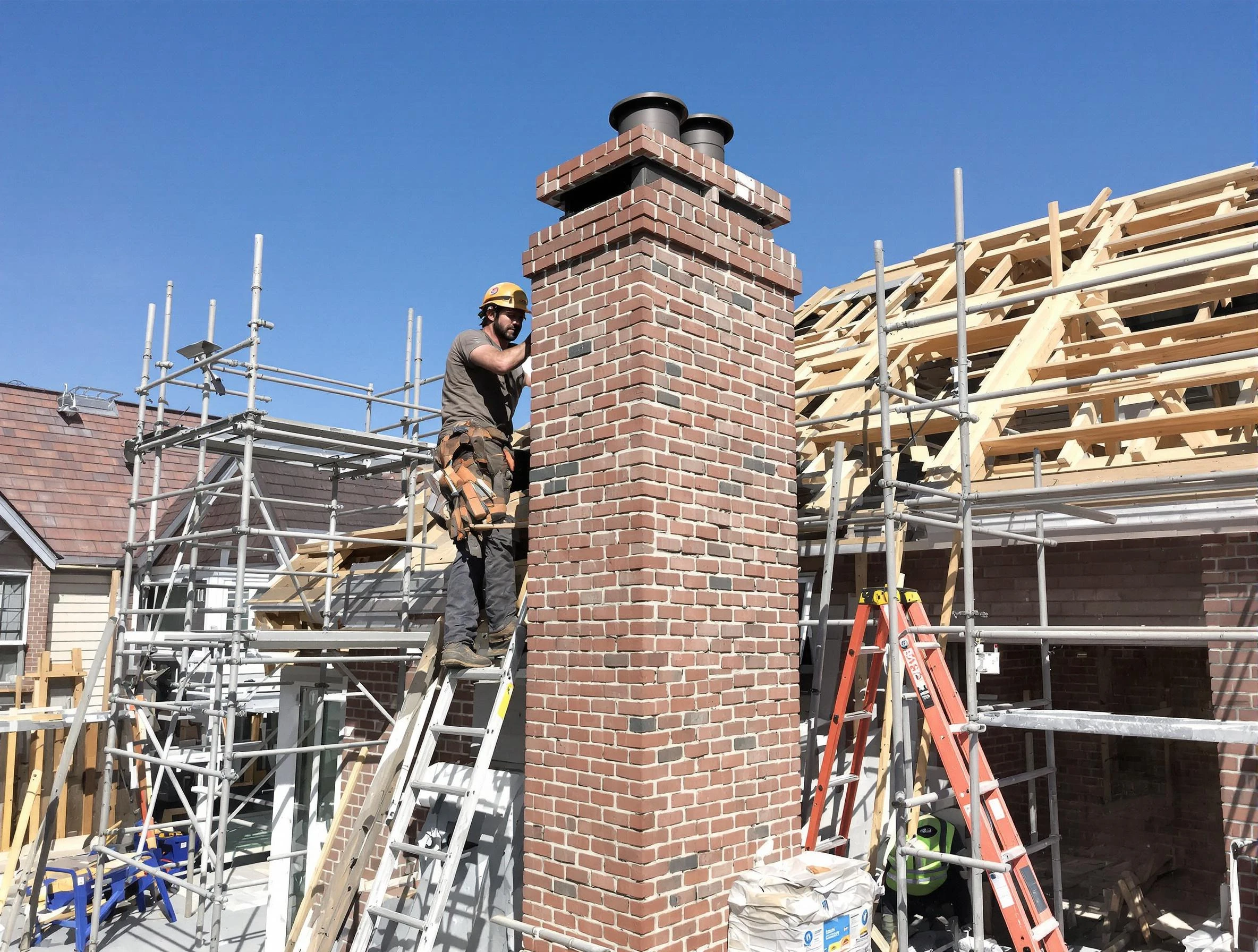 New chimney installation completed by Acton Chimney Sweep in Acton, MA